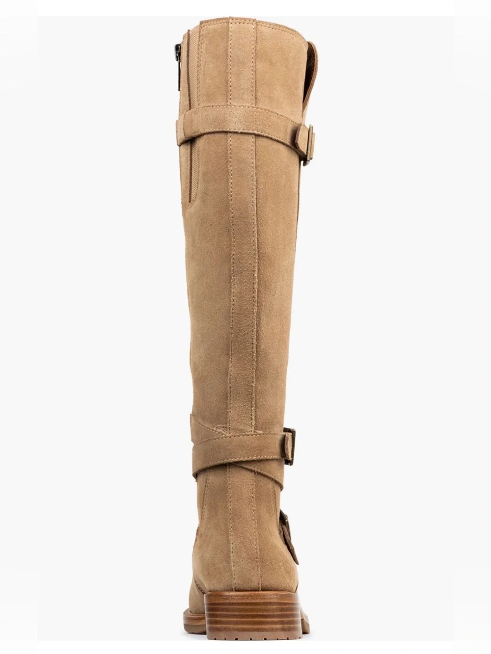 NWOB Donald J. Pliner Women’s Tan Suede Knee High Lug Sole Boots